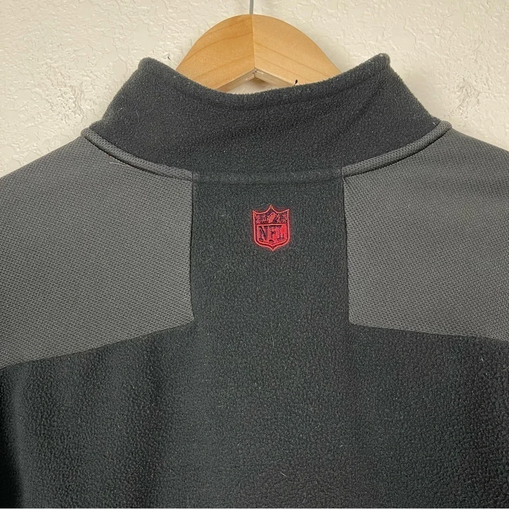 NFL Tampa Bay Buccaneers Long Sleeve 1/4 Zip Pullover Size Medium Women